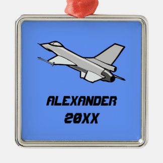 カスタマイズ可能なF16戦闘《鳥》ハヤブサデザイン メタルオーナメント