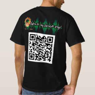 カスタマイズ可能なFAVソング（ヘッドフォン） Tシャツ