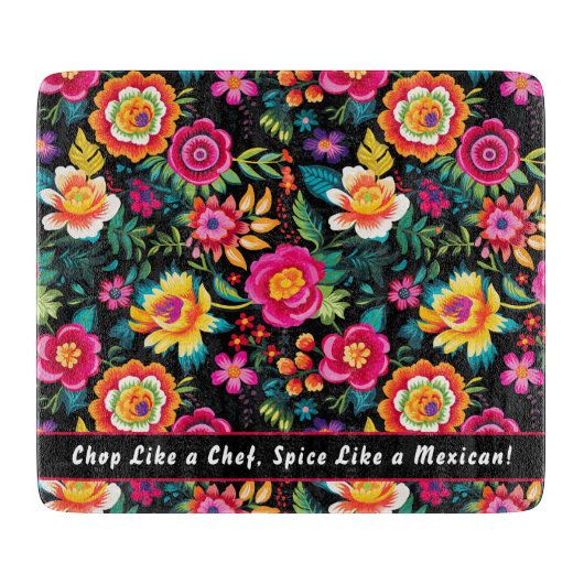 カスタマイズ可能なFiestaフローラExvasanza カッティングボード (正面)
