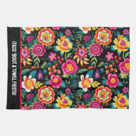 カスタマイズ可能なFiestaフローラExvasanza キッチンタオル