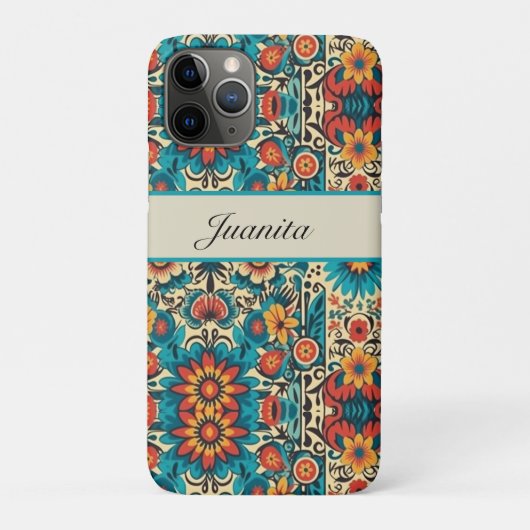 カスタマイズ可能なFiesta Blooms Case-Mate iPhoneケース (裏)