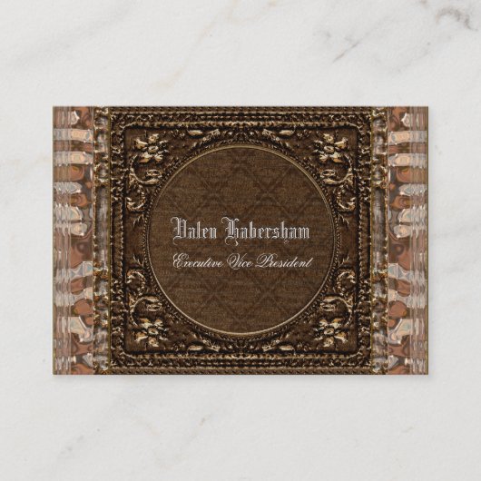 カスタマイズ可能なFlambeauのビクトリア時代の人 名刺 (正面)