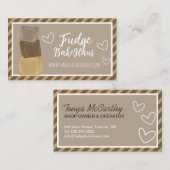 カスタマイズ可能なFudge名刺 名刺 (正面/裏面)
