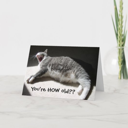 カスタマイズ可能なGabeのバースデー・カード- カード (正面)