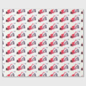 カスタマイズ可能なGiftwrapping紙 – 画像の追加 ラッピングペーパー (フラット)