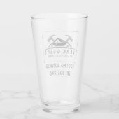 カスタマイズ可能なGlass Cup – ロゴ/イベントデザイン タンブラーグラス (裏面)