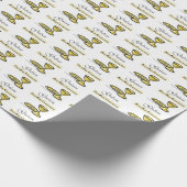 カスタマイズ可能なGodson First Communion Chalice ラッピングペーパー (角)