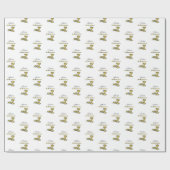 カスタマイズ可能なGodson First Communion Chalice ラッピングペーパー (フラット)