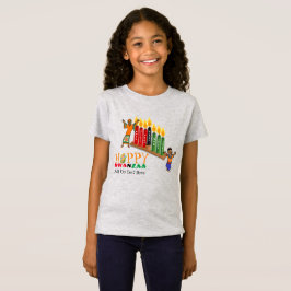 カスタマイズ可能なHappy Kワンザ7原則 Tシャツ