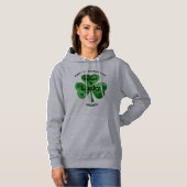 カスタマイズ可能なHappy St. Patrick's Day Sweatshirt パーカ (正面フル)