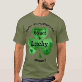 カスタマイズ可能なHappy St. Patrick's Day Sweatshirt Tシャツ