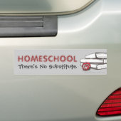 カスタマイズ可能なHomeschooling |のバンパーステッカー| バンパーステッカー (車上)