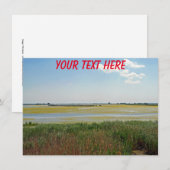 カスタマイズ可能なHortobagy国立公園，ハンガリーのカード (正面/裏面)