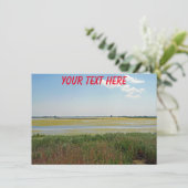 カスタマイズ可能なHortobagy国立公園，ハンガリーのカード (スタンド正面)