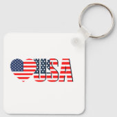 カスタマイズ可能なIハートプレジデントKeychain キーホルダー (裏面)