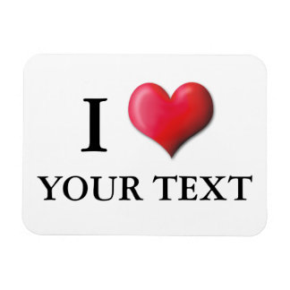 カスタマイズ可能なIハートマグネット0005 マグネット