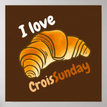 カスタマイズ可能なI love CroisSunDay