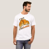 カスタマイズ可能なI love CroisSunDay Tシャツ (正面フル)