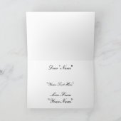 カスタマイズ可能なIm残念でかわいい子犬の挨拶状 カード (内部)