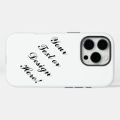 カスタマイズ可能なiPhone 16 Proケース – デザインの追加 Case-Mate iPhoneケース (裏面 (横))