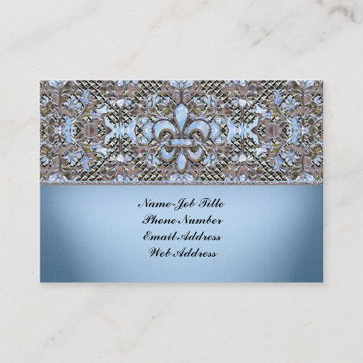 カスタマイズ可能なIverkのBarony 名刺 (正面)