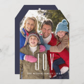 カスタマイズ可能なJoyフォトカードテンプレート (正面/裏面)