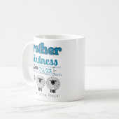 カスタマイズ可能なJW洗礼ギフトfor Brother コーヒーマグカップ (正面左)