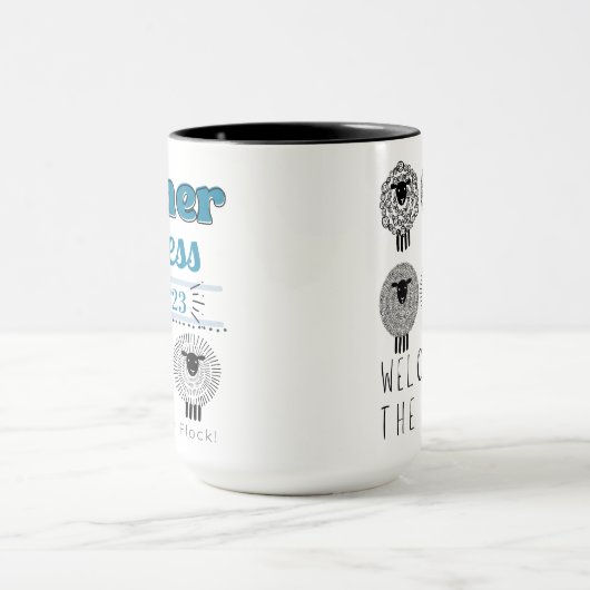 カスタマイズ可能なJW洗礼ギフトfor Brother マグカップ (中央)