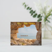 カスタマイズ可能なKizkalesi、トルコ ポストカード (スタンド正面)