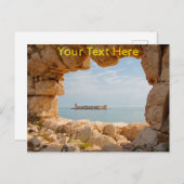 カスタマイズ可能なKizkalesi、トルコ ポストカード (正面/裏面)