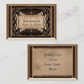 カスタマイズ可能なKleinmoreベイリーのビクトリア時代の人 名刺 (正面/裏面)