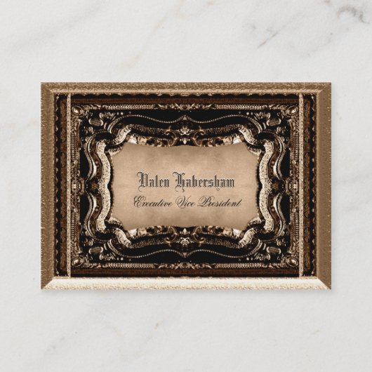 カスタマイズ可能なKleinmoreベイリーのビクトリア時代の人 名刺 (正面)