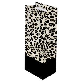 カスタマイズ可能なLeopardプリント抱き枕 ワインギフトバッグ