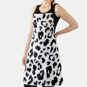 カスタマイズ可能なLeopardプリント エプロン (インサイチュ)