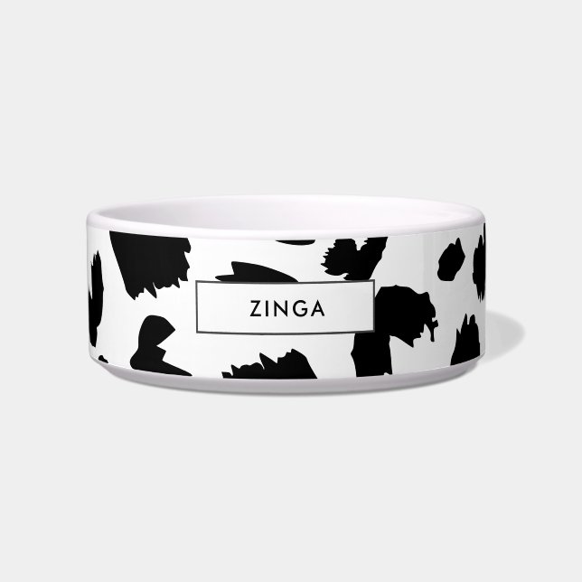 カスタマイズ可能なLeopardプリント ボウル (正面)