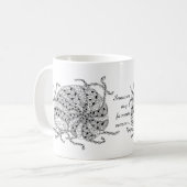 カスタマイズ可能なListakoraの貝殻のコーヒー・マグ- コーヒーマグカップ (正面左)