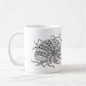 カスタマイズ可能なListakoraの貝殻のコーヒー・マグ- コーヒーマグカップ (左)