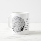 カスタマイズ可能なListakoraの貝殻のコーヒー・マグ- コーヒーマグカップ (正面左)