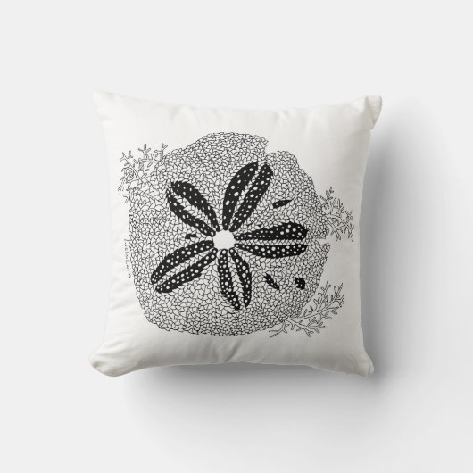 カスタマイズ可能なListakoraの貝殻の装飾用クッション- クッション (正面)