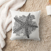 カスタマイズ可能なListakoraの貝殻の装飾用クッション- クッション (ブランケット)