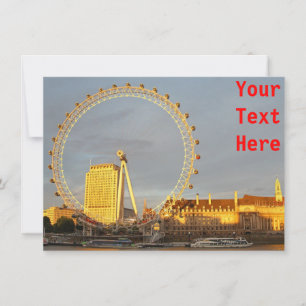 カスタマイズ可能なLondon Eyeカード