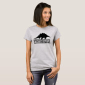 カスタマイズ可能なMamasaurusレックス恐竜ティー Tシャツ (正面フル)