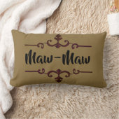 カスタマイズ可能なMaw-Mawリバーシブルデザイン ランバークッション (ブランケット)