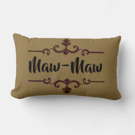 カスタマイズ可能なMaw-Mawリバーシブルデザイン ランバークッション