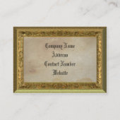 カスタマイズ可能なMcMylesのビクトリア時代の人 名刺 (裏面)