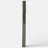 カスタマイズ可能なMossグリーングリッターiPhoneケース Case-Mate iPhoneケース (裏面 / 右)