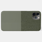 カスタマイズ可能なMossグリーンノイズiPhoneケース Case-Mate iPhoneケース (裏面(横))