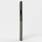 カスタマイズ可能なMossグリーンノイズiPhoneケース Case-Mate iPhoneケース (裏面/右)