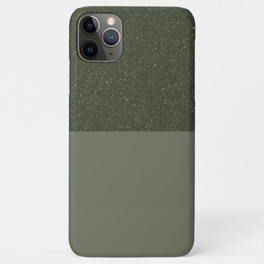カスタマイズ可能なMossグリーンノイズiPhoneケース Case-Mate iPhoneケース (裏面)