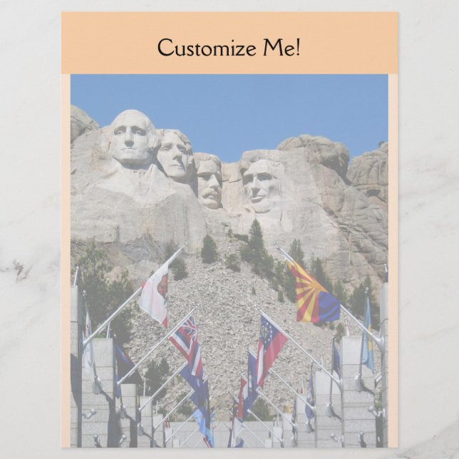 カスタマイズ可能なMt Rushmoreのお土産 (正面)
